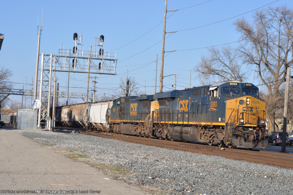 CSXT 3093 South